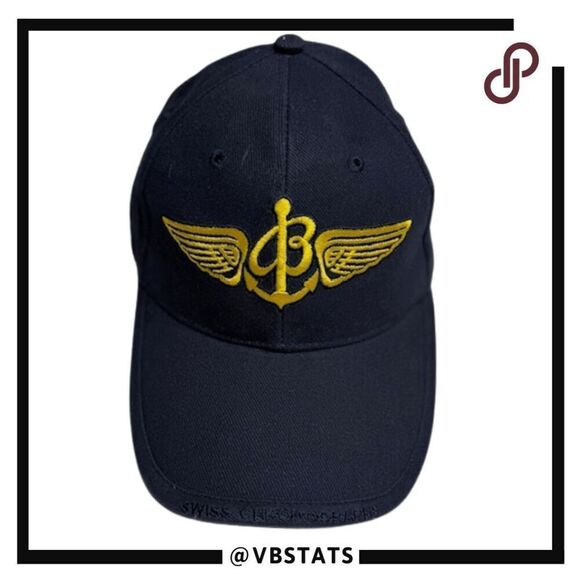 Breitling Men's Since 1884 Swiss Chronographs Snapback Cap Black One Size - Picture 1 of 5